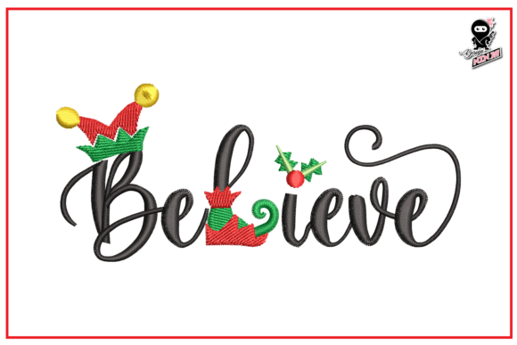 Review: Believe in Santa Christmas Embroidery for Apparel