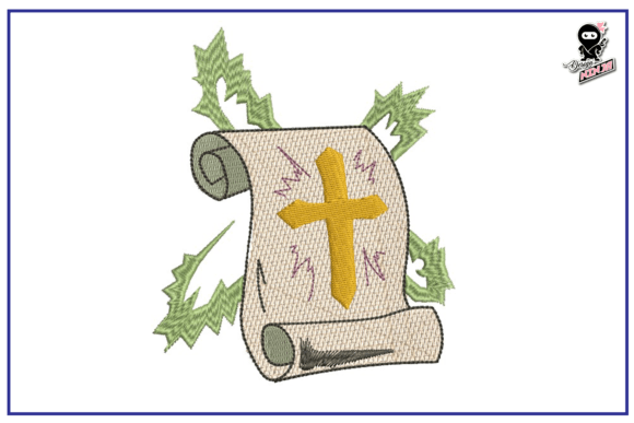 Review: Bible Scroll Religion Embroidery Design