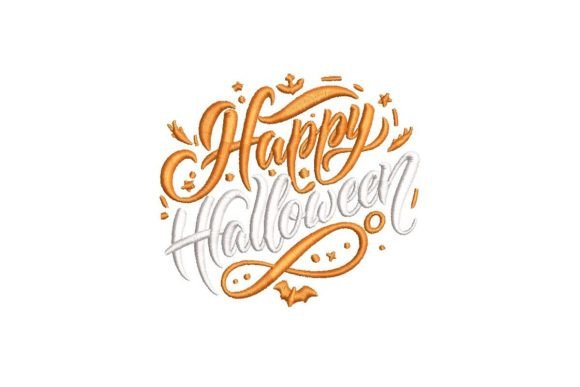 Review: Happy Halloween Scripture Embroidery for Business