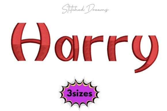 Reviewing Harry Name Embroidery Design for Holiday Sales