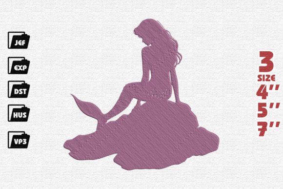Reviewing Mermaid on the Beach Embroidery for Gifts