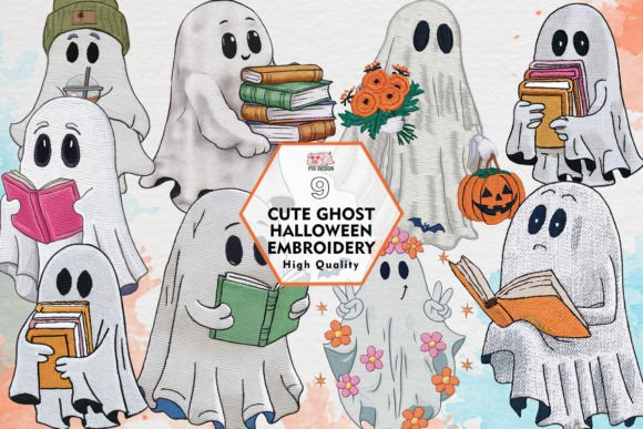 Reviewing the Cute Ghost Halloween Embroidery Design
