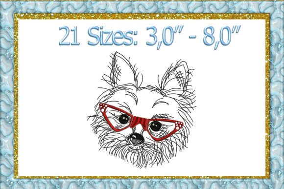 Reviewing the Yorkshire Terrier Embroidery Design