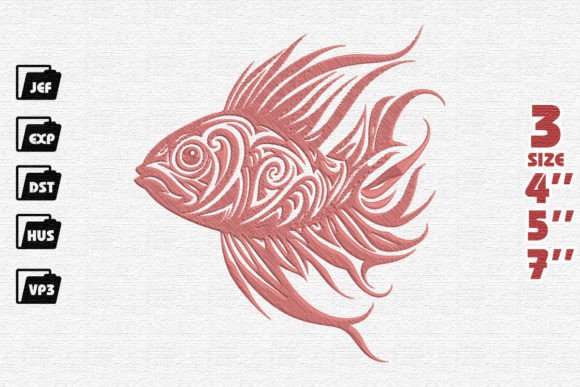 Tribal Fish Embroidery: A Designer’s Review