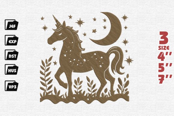 Unicorn with Stars Embroidery: A Designer’s Craft Fair Review